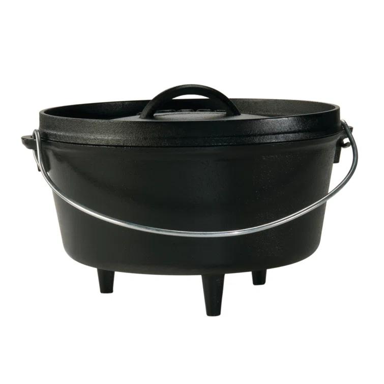 Lodge Lodge Cast Iron Camp Dutch Oven