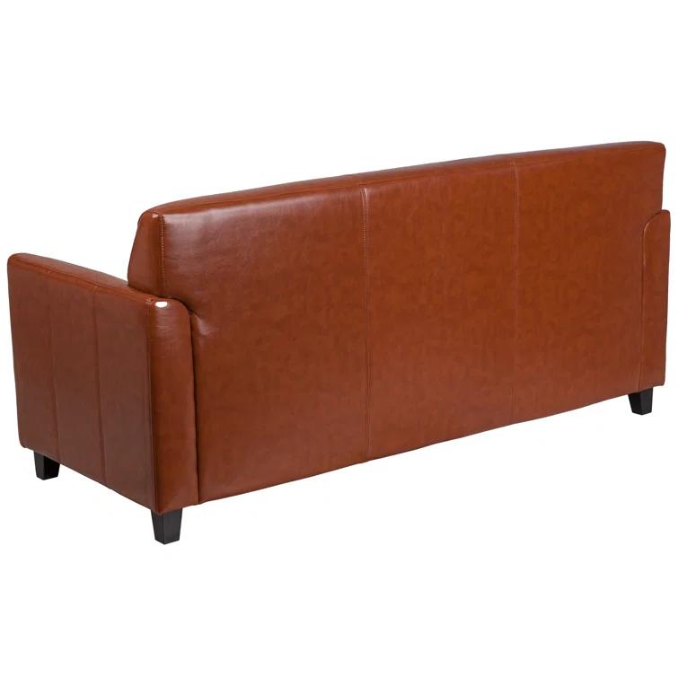 HERCULES Diplomat Series LeatherSoft Sofa with Clean Line Stitched Frame