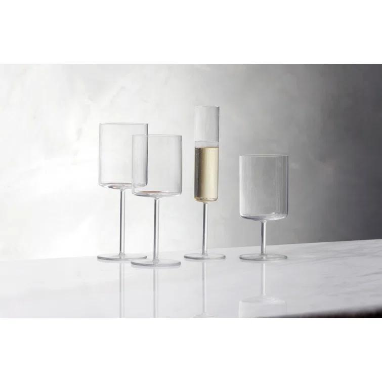 Modo 13.5 oz. Crystal White Wine Glass