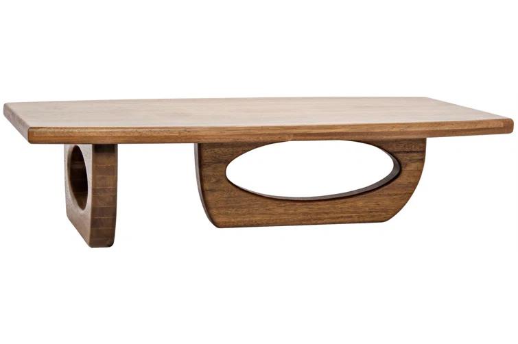Douglas Solid Wood Top Coffee Table