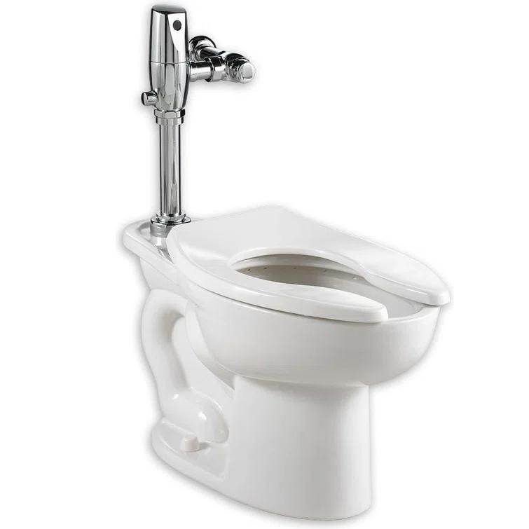 American Standard Madera 1.28 Gallons GPF Elongated Comfort Height Floor Mounted Flushometer Toilet (Seat Not Included)