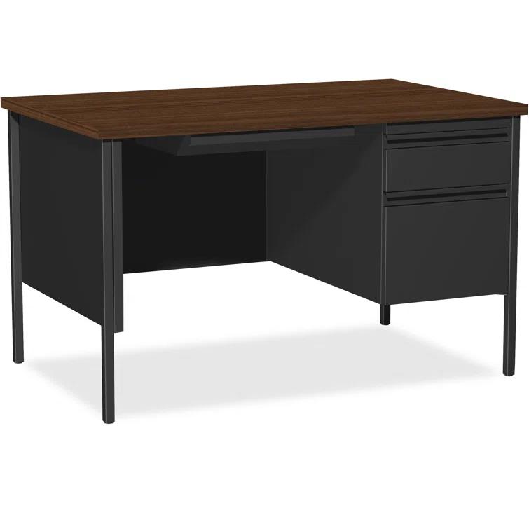 Fortress Series 48" Single Pedestal Desk