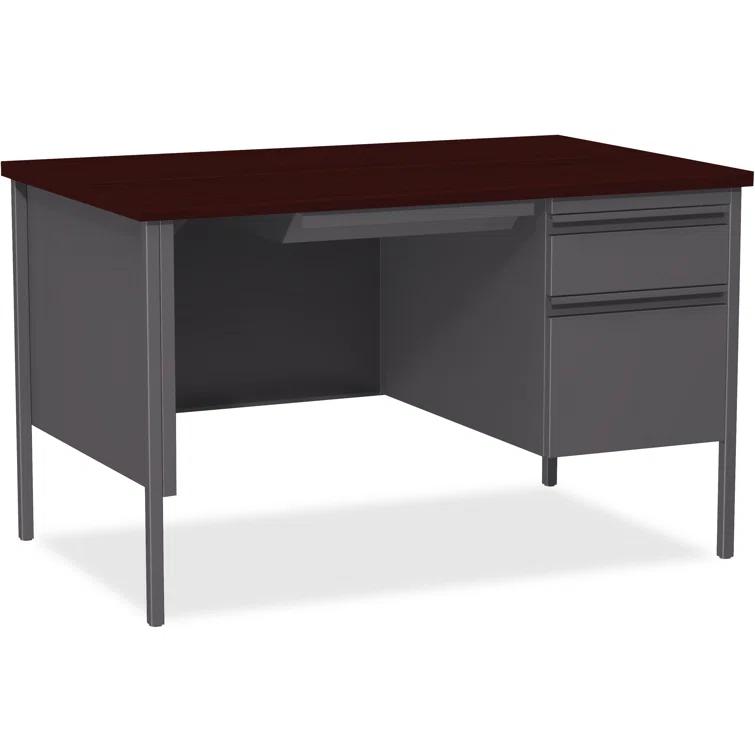 Fortress Series 48" Single Pedestal Desk