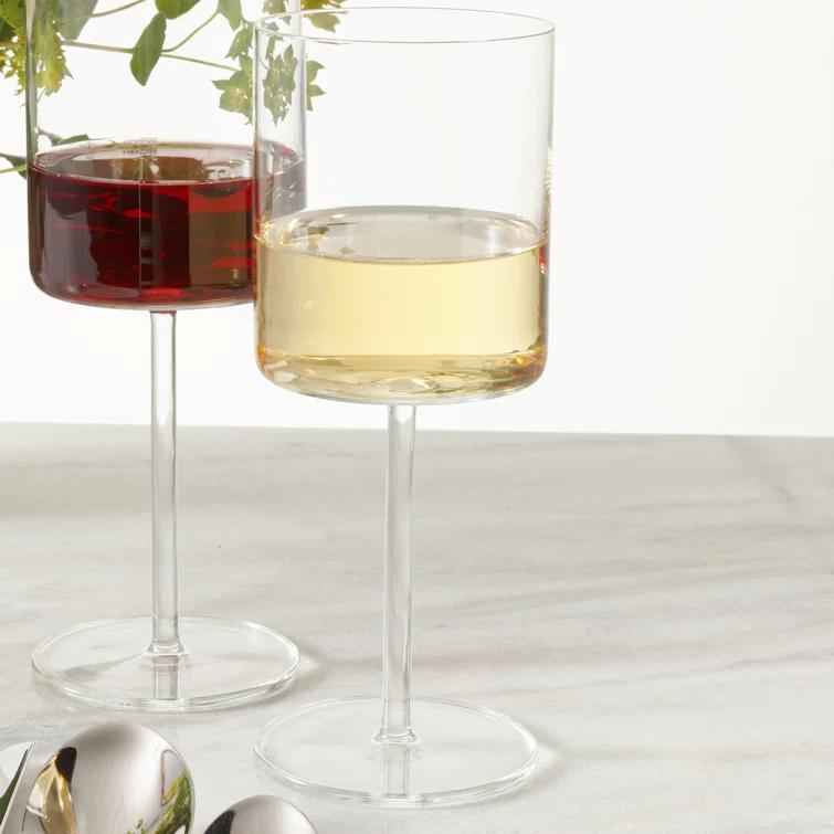 Modo 13.5 oz. Crystal White Wine Glass