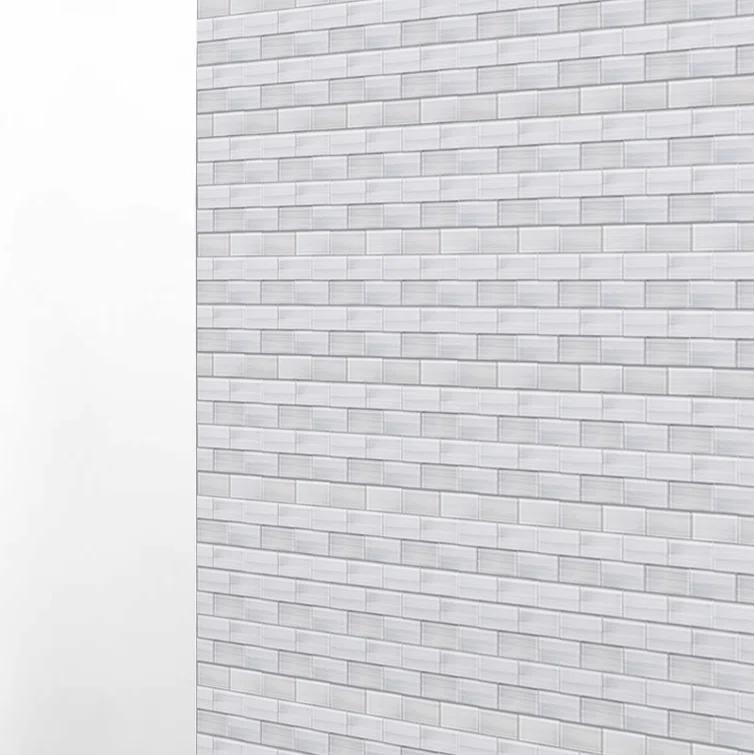 Premium Hand Painted 3" x 6" Straight Edge Glass Mosaic Subway Tile