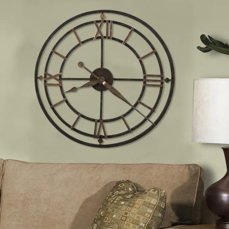 Howard Miller® Metal Wall Clock