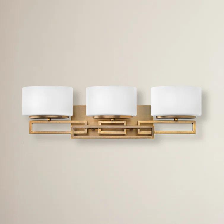 5103BR-LED-Hinkley Lighting-Lanza - 3 Light Bath Vanity in Transitional Style - 25 Inches Wide by 6.75 Inches High-Brushed Bronze Finish-LED Lamping