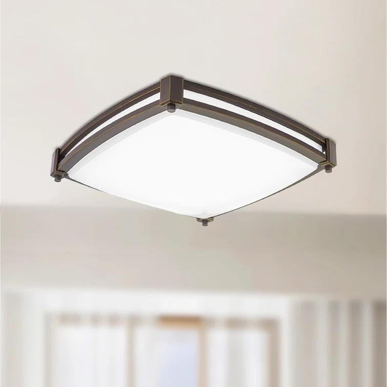 Saturn Acrylic LED Flush Mount