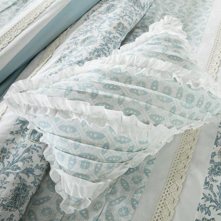 Dawn 9 Piece 100% Cotton Duvet Cover Set