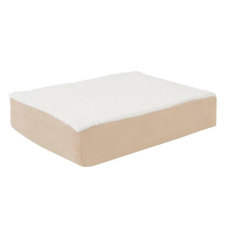 PETMAKER Orthopedic Dog Bed - Memory Foam Crate Mat with Machine Washable Cover