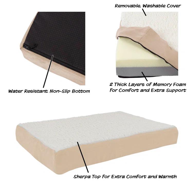 Memory Foam Pet Bed