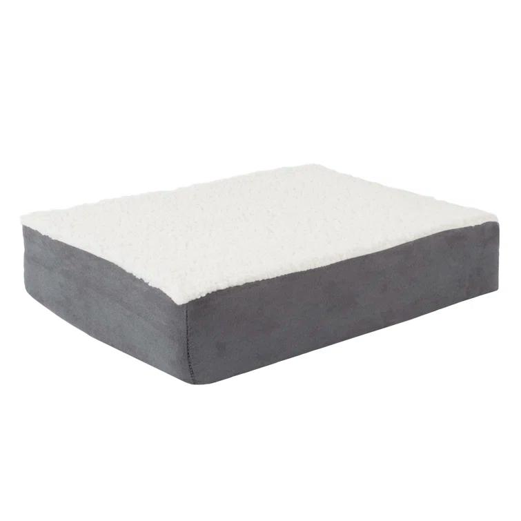 PETMAKER Orthopedic Dog Bed - Memory Foam Crate Mat with Machine Washable Cover