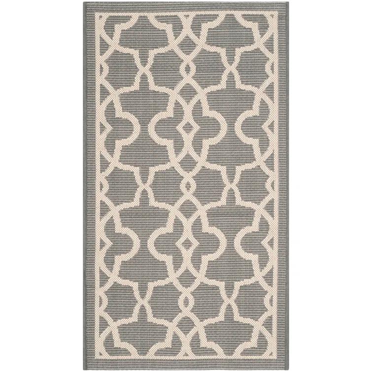 Courtyard Performance Chevron Rug