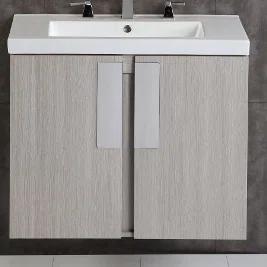Lukeson 30'' Single Bathroom Vanity with Ceramic Top