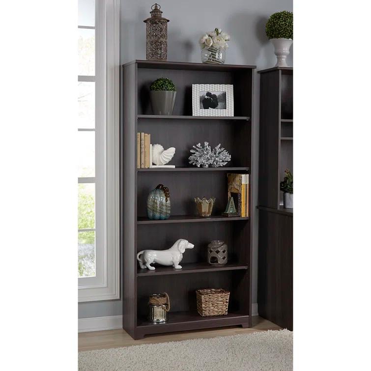 Shelonda 5 Shelf 66" Standard Bookcase