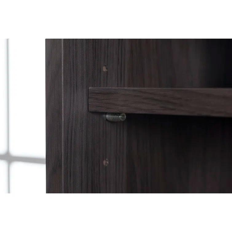 Shelonda 5 Shelf 66" Standard Bookcase
