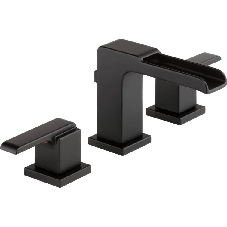 Ara Widespread Bathroom Faucet with Drain Assembly and DIAMOND Seal Technology