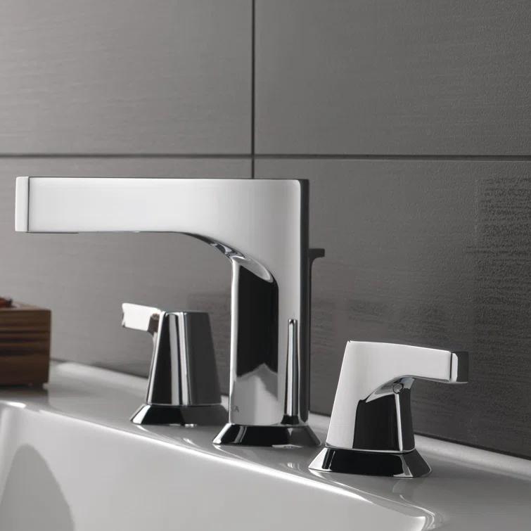 Zura Widespread Faucet with Drain Assembly