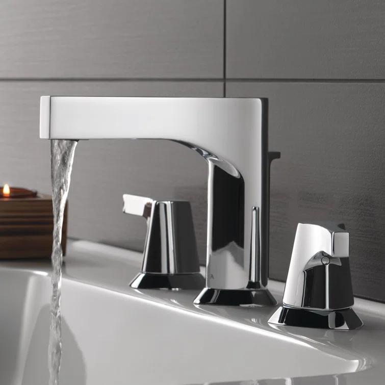 Zura Widespread Faucet with Drain Assembly