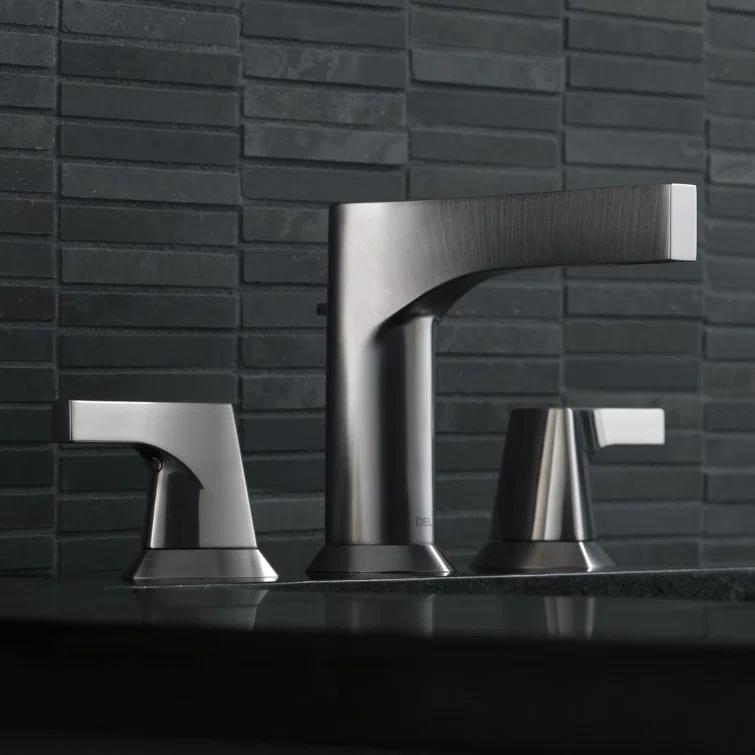 Zura Widespread Faucet with Drain Assembly