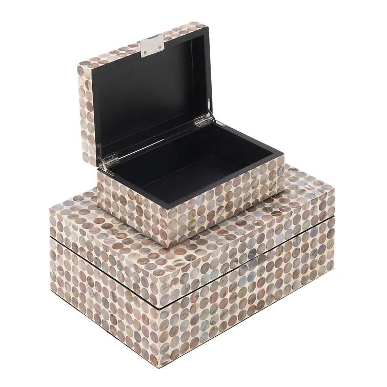Juliette 2 - Piece Handmade Decorative Box
