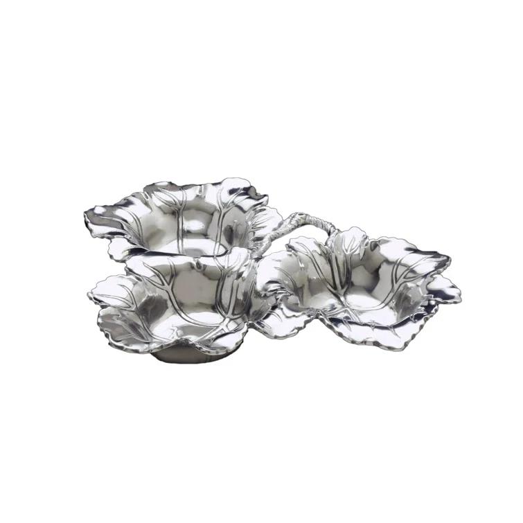 Arthur Court Designs Safari Aluminum Fruit Bowl