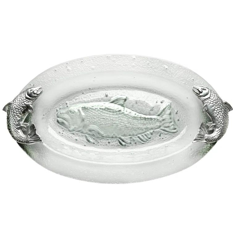 Arthur Court Designs Arthur Court Designs Coastal Glass Platter
