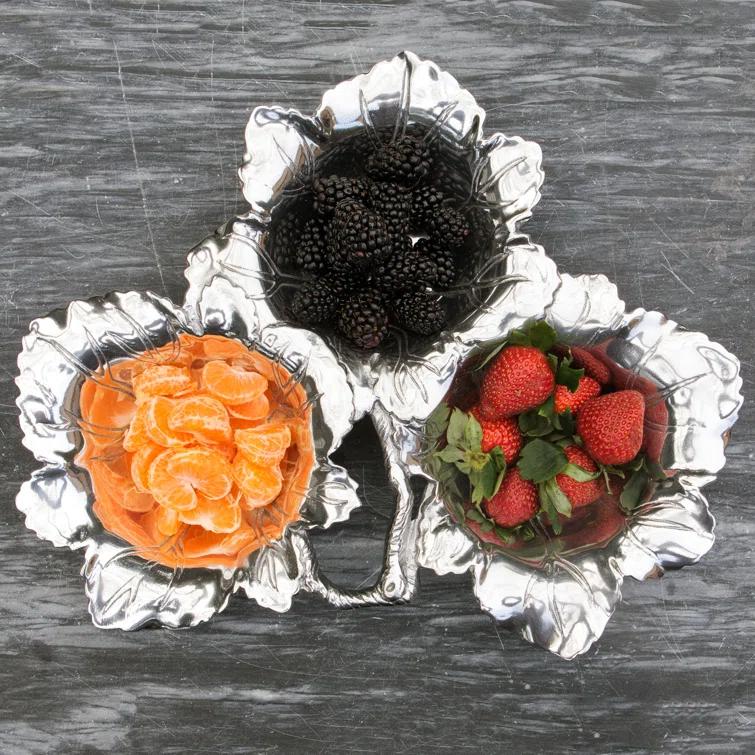 Arthur Court Designs Safari Aluminum Fruit Bowl
