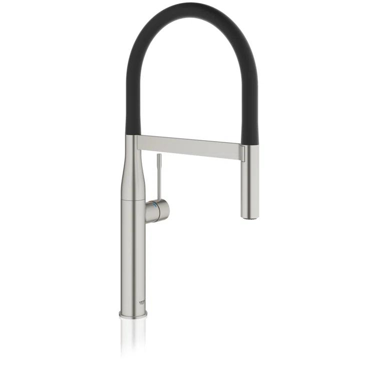Essence New Single Handle Kitchen Faucet with SilkMove® and with Accessories