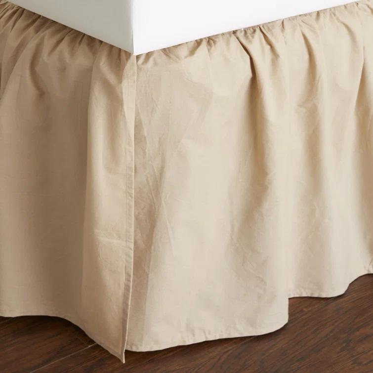 Ruffled Poplin Collection with Bed Skirts and Shams, sold separately