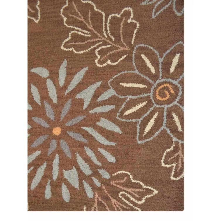 Get My Rugs LLC HAND TUFTED WOOL ECO-FRIENDLY AREA RUGS, Floral Design, Contemporary Design