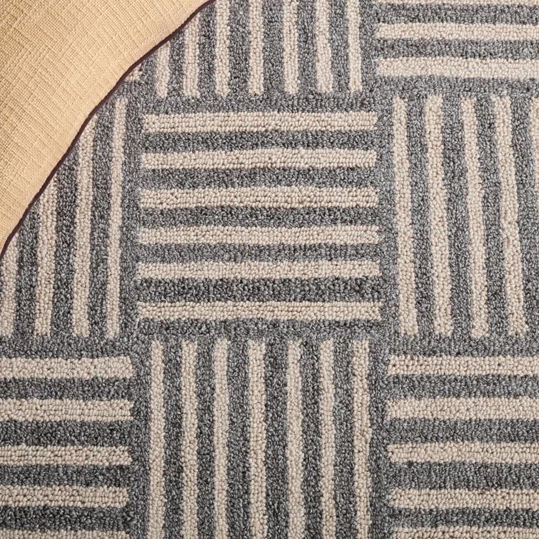 Stockton Hand Tufted Performance Striped Rug