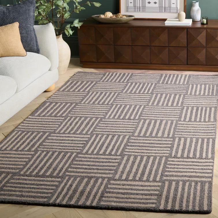 Stockton Hand Tufted Performance Striped Rug