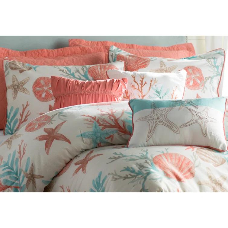 Madison Park Pebble Beach 7 Piece Cotton Sateen Comforter Set