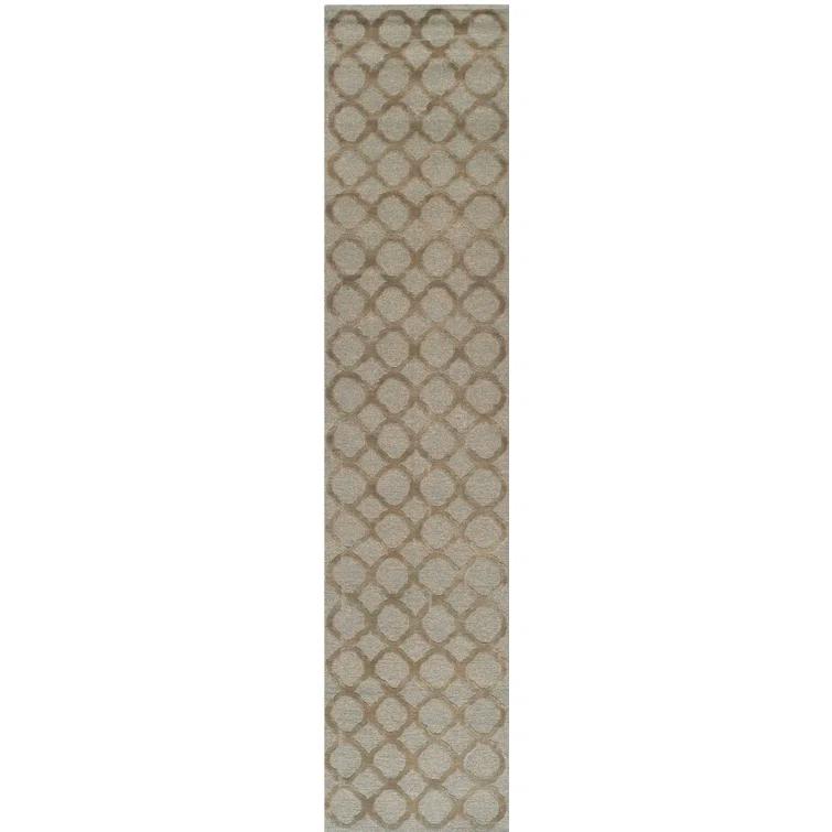 Martha Stewart Classics Silk & Wool Pile Geometric Rug