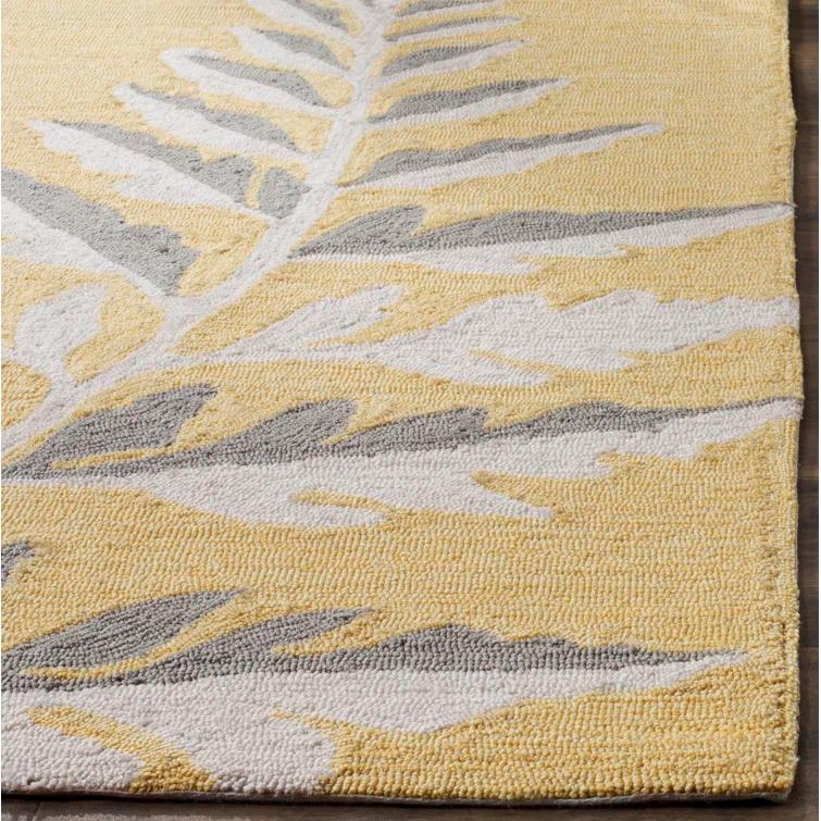 Martha Stewart Hand Hooked Performance Floral Rug