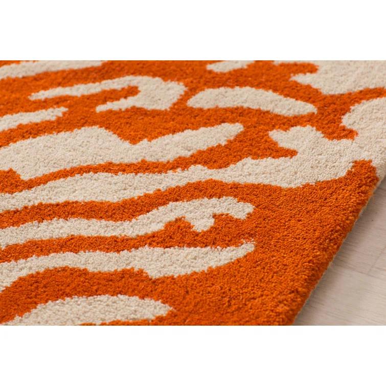 Wimborne Hand Tufted Wool Floral Rug