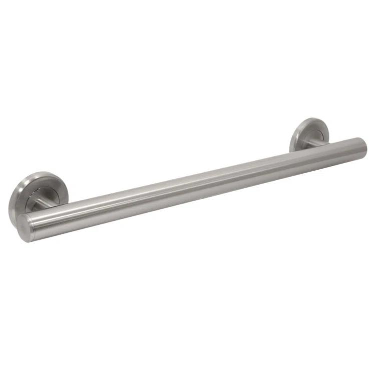 Latitude II Stainless Steel Wall Mount Grab Bar | ADA Compliant Safety Bar For Bathroom