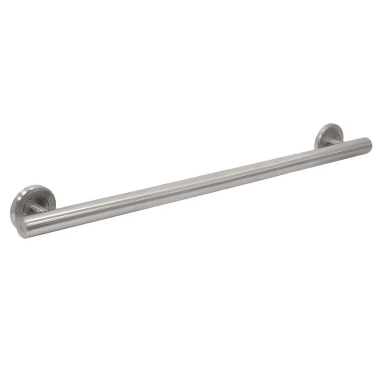 Latitude II Stainless Steel Wall Mount Grab Bar | ADA Compliant Safety Bar For Bathroom