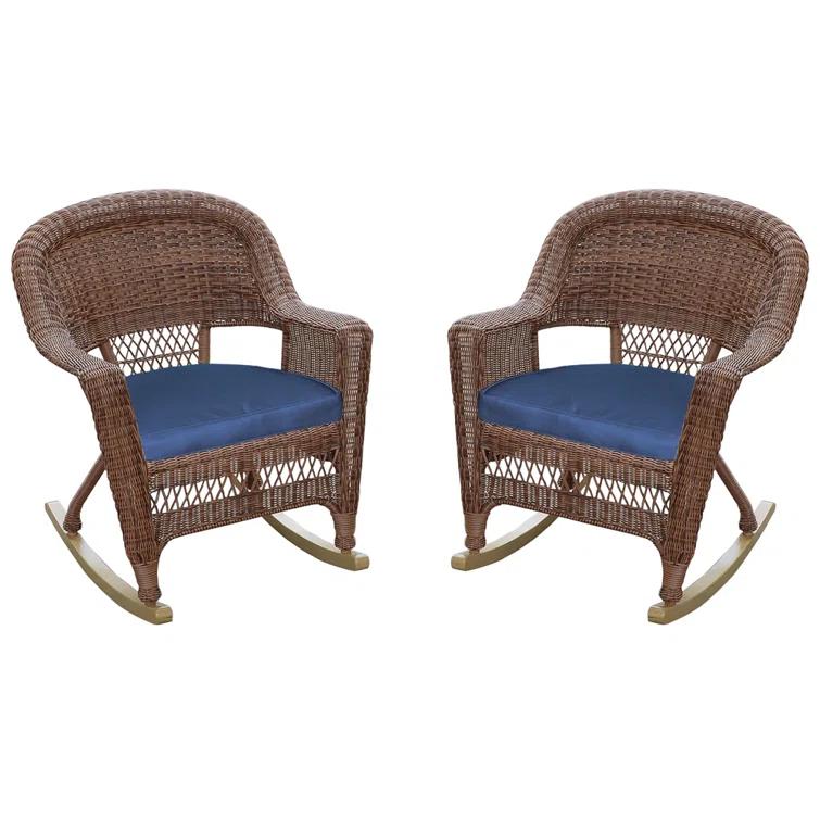 Raenesha Wicker Rocking Chair