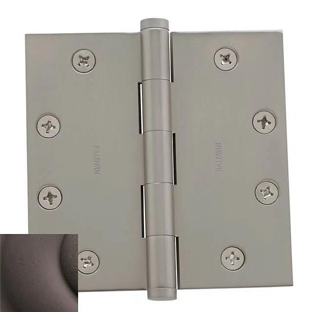 Baldwin 4.5" H x 4.5" W Butt Bearing Single Door Hinge