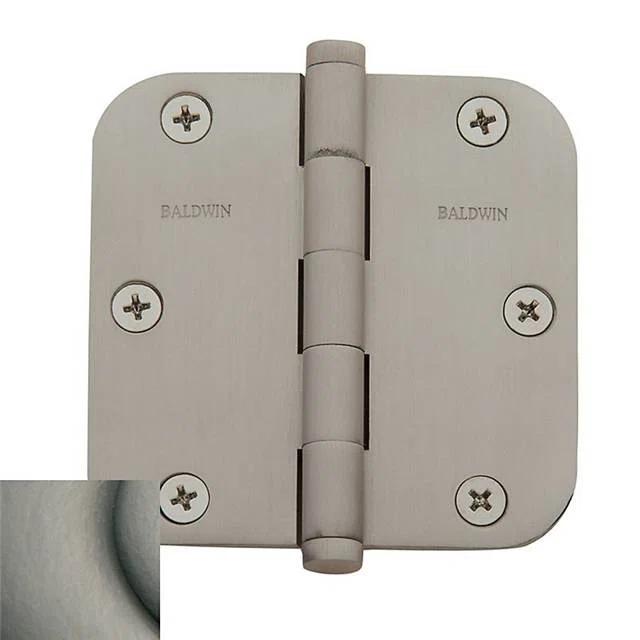 Baldwin 3.5" H x 3.5" W Butt Bearing Single Door Hinge