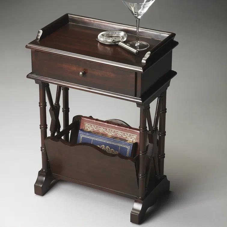 Butler Cummings End Table with Storage & Reviews | Perigold