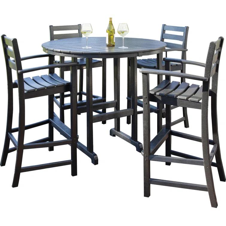 Monterey Bay 5-Piece Round Bar Set
