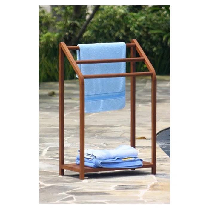 Sula Wood 3 Freestanding Towel Stand