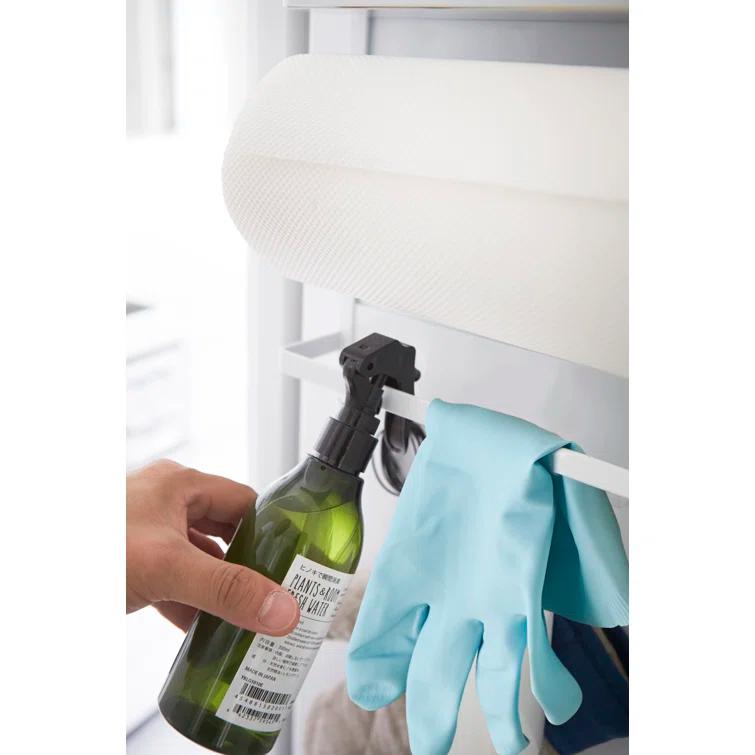 Yamazaki Home Kitchen Rack - Magnetic Storage Holder & Organizer, Steel, Magnetic