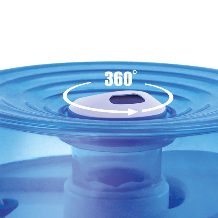 Crane USA 0.2 Gal. Personal Ultrasonic Cool Mist Humidifier for Small Rooms