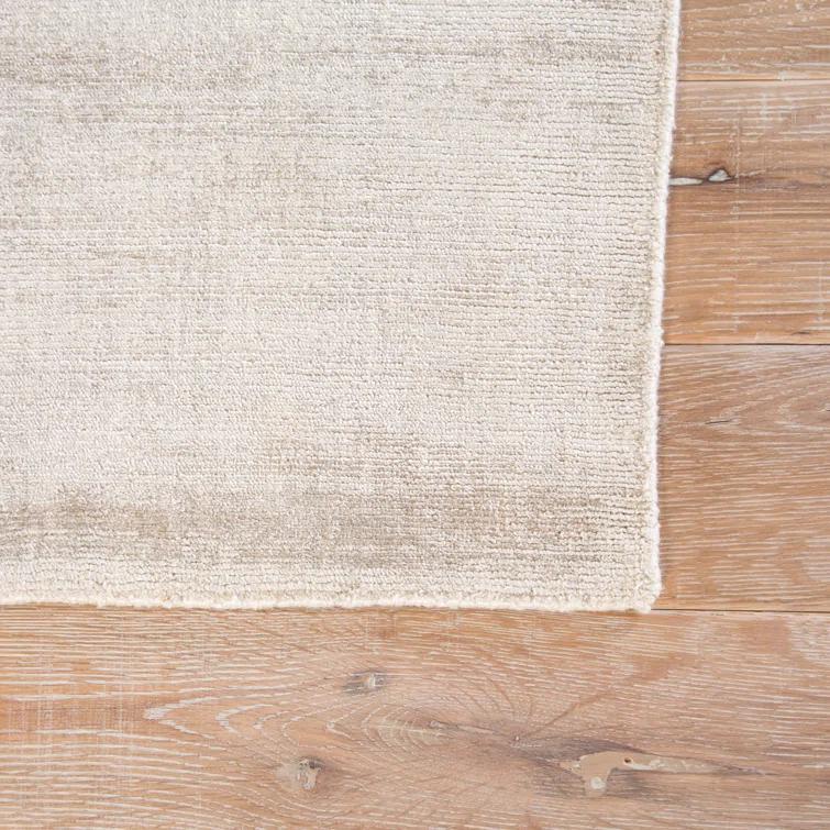 Owens Hand Loomed Rayon / Viscose Pelican Rug