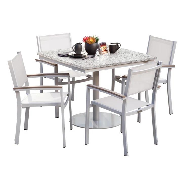 Travira Stacking Patio Arm Chair