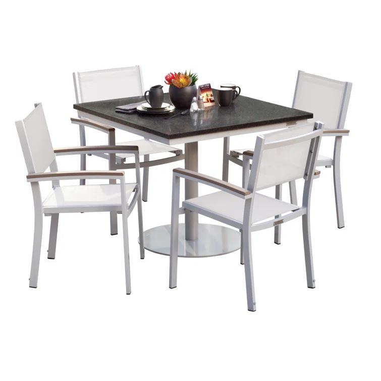 Travira Stacking Patio Arm Chair